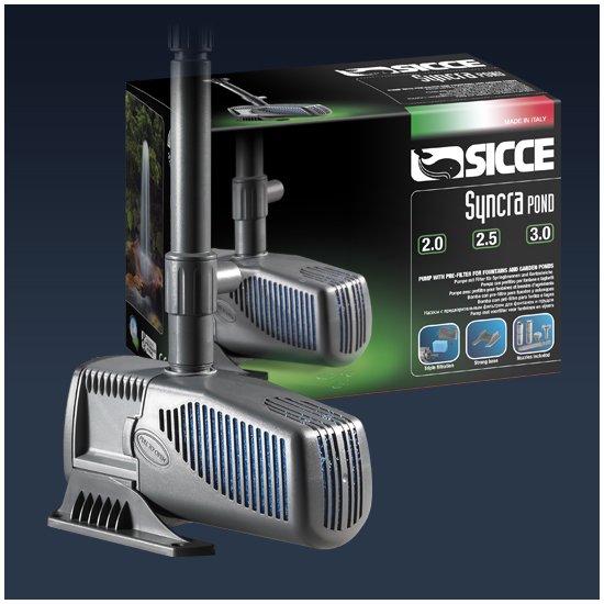 SYNCRA POND-2,5-10-3P фонтанний насос SICCE